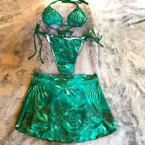 Beautiful 3 piece swimsuit size M